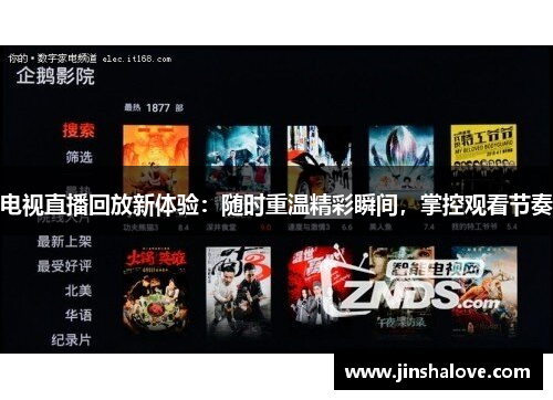 电视直播回放新体验：随时重温精彩瞬间，掌控观看节奏